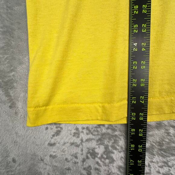 Vintage 80’s Screen Stars Great Oklahoma Duck Race Yellow Duck Graphic Tshirt XL - Picture 5 of 7